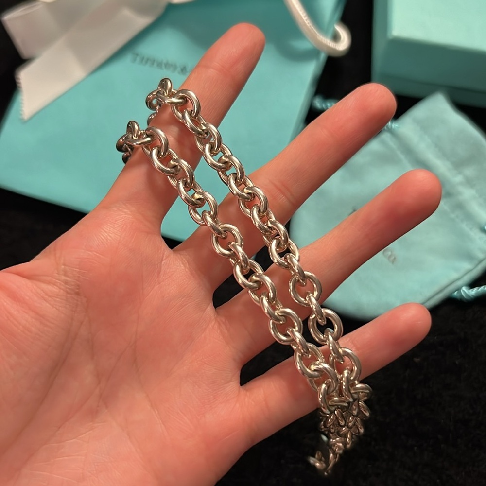 Return to Tiffany Heart Tag Choker Necklace - Picture 5 of 5